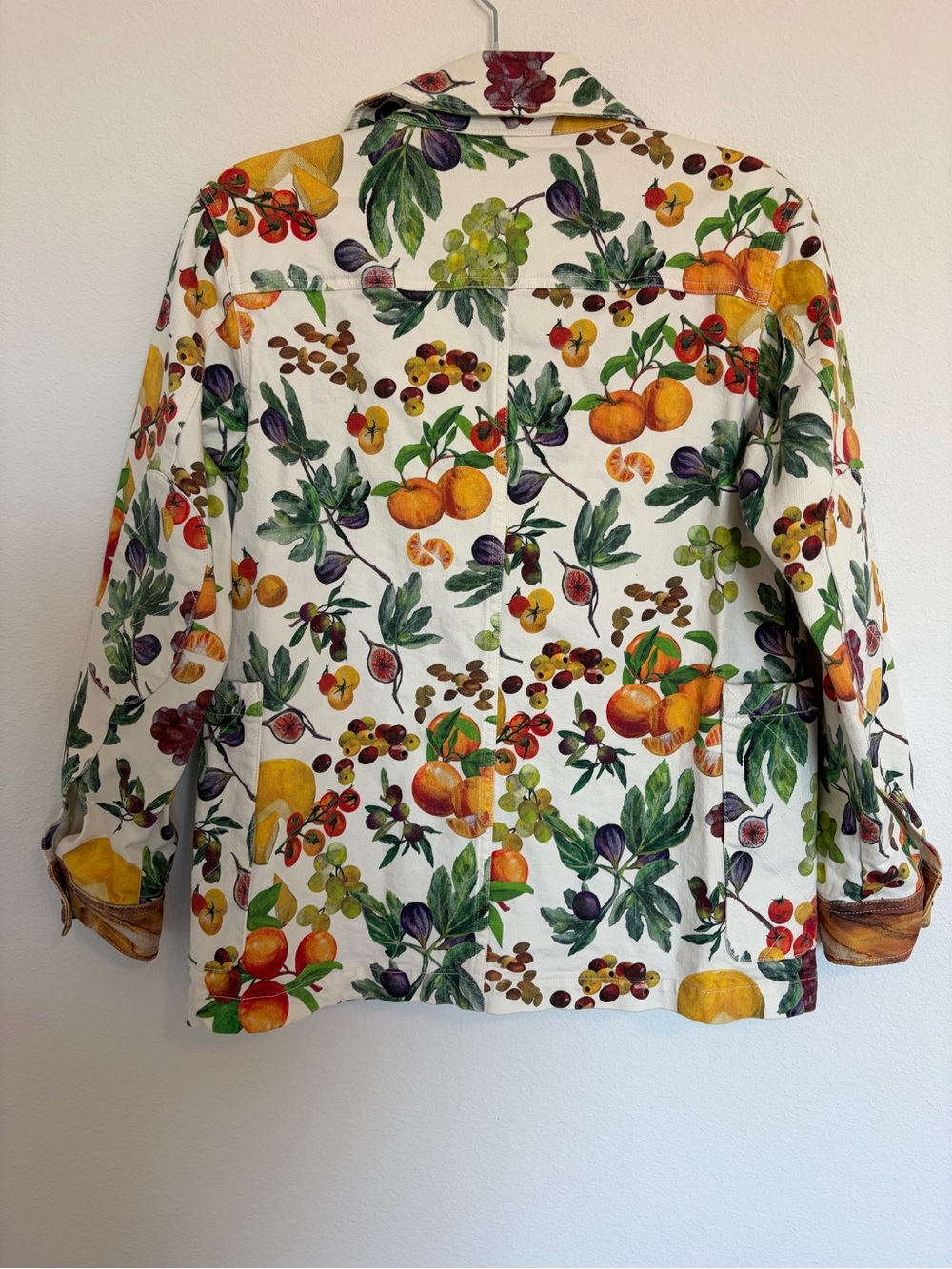 Rachel Antonoff Fruit Print Lizzie Picnic Jacket - Picture 9 of 10